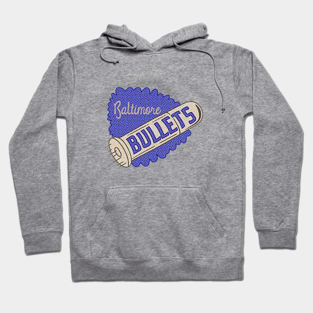 Defunct Baltimore Bullets Basketball Hoodie by LocalZonly